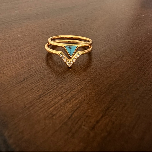 Fossil Size 8 Stackable Rings - Picture 1 of 4